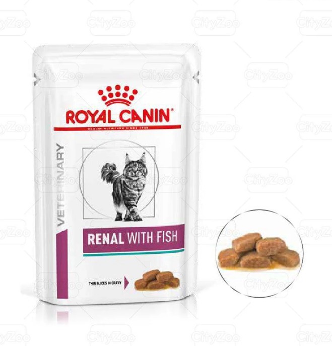 Pate Cho Mèo Hỗ Trợ Thận Vị Cá Royal Canin Renal Cat 85g - Ảnh 3