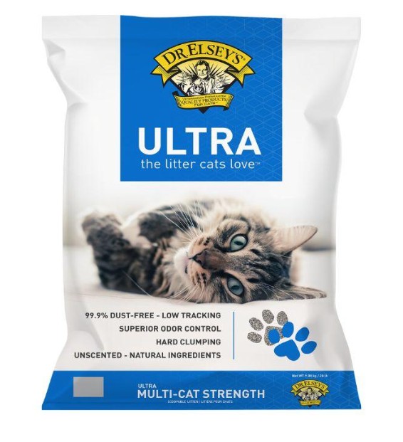Cát Đất Sét Mèo Không Mùi Dr Elseys Ultra